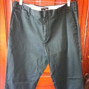 Banana Republic Men’s Aiden Slim Fit Emerald Green Chinos 38/32